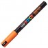 ΜΑΡΚΑΔΟΡΟΣ POSCA 0.7mm PC-1MR ΠΟΡΤΟΚΑΛΙ